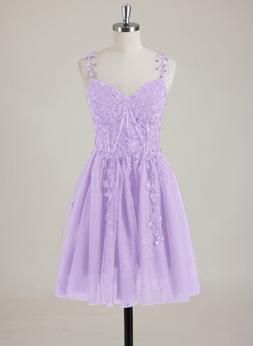 Sleeveless V-Neck Tulle Ball-Gown/Princess Mini Dress
