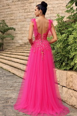 Sleeveless V-Neck Sequins Tulle Ball-Gown/Princess Maxi Dress