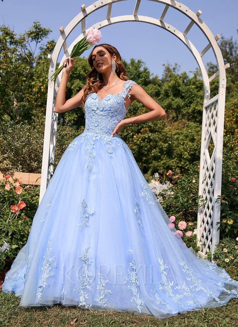 blue dress for baby girl Sky Blue High Slit Sexy Chiffon Formal Dress Twist Straps Deep V Neck Long Prom Dress ARD2576 main image 0