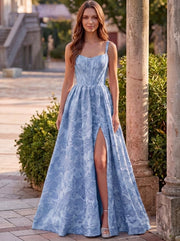 Navy Blue Floral Front