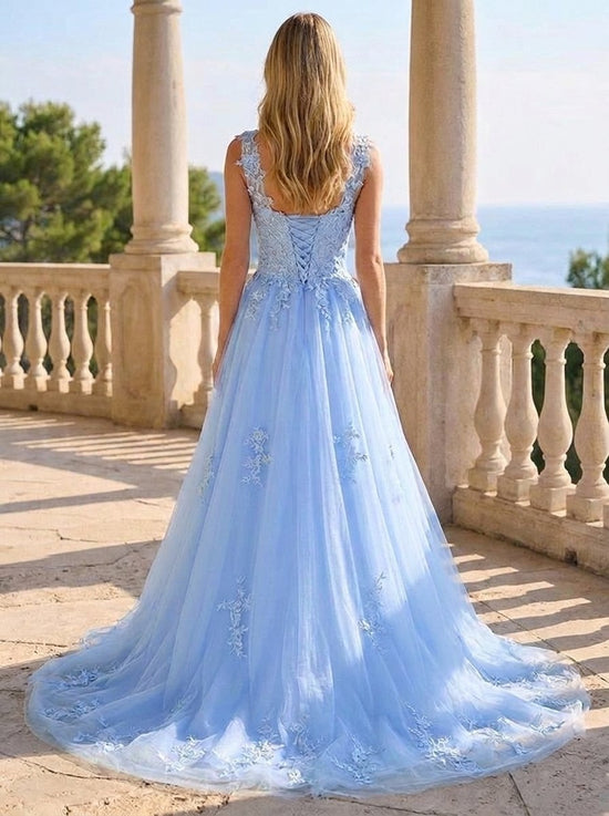 Sky Blue Back
