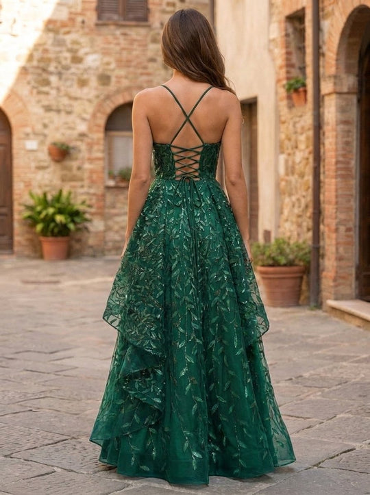 Dark Green Back