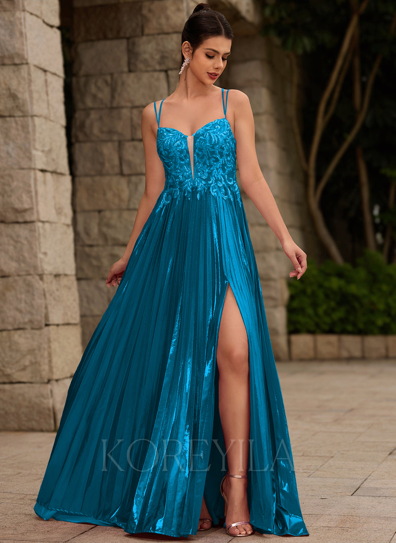 ink blue maxi dress Lady Black Tie - Molly Maxi Dress - Blue Floral Tiered Dress With Bow main image 0