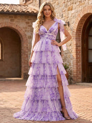 Purple Floral Front