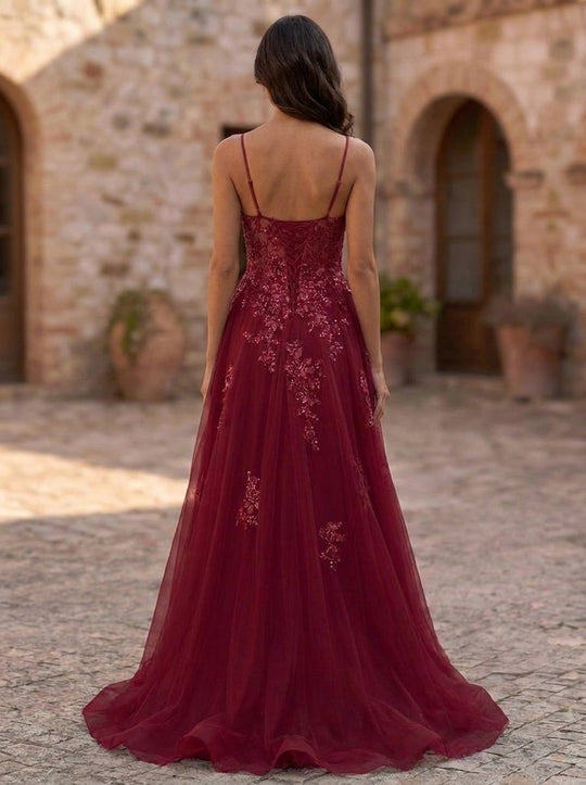 Burgundy Back