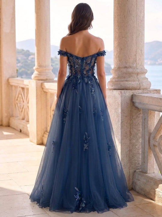 Navy Blue Back