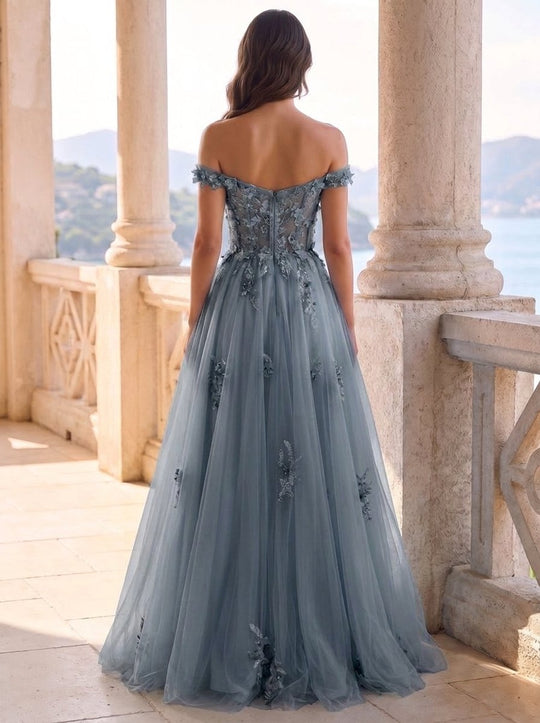 Dusty Blue Back