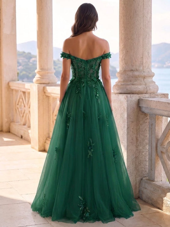 Dark Green Back