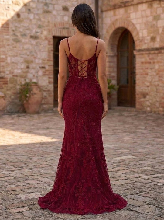 Burgundy Back