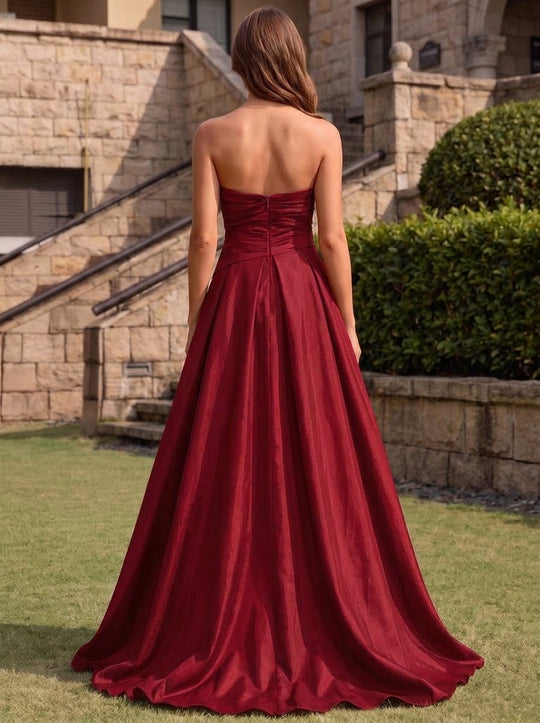 Burgundy Back