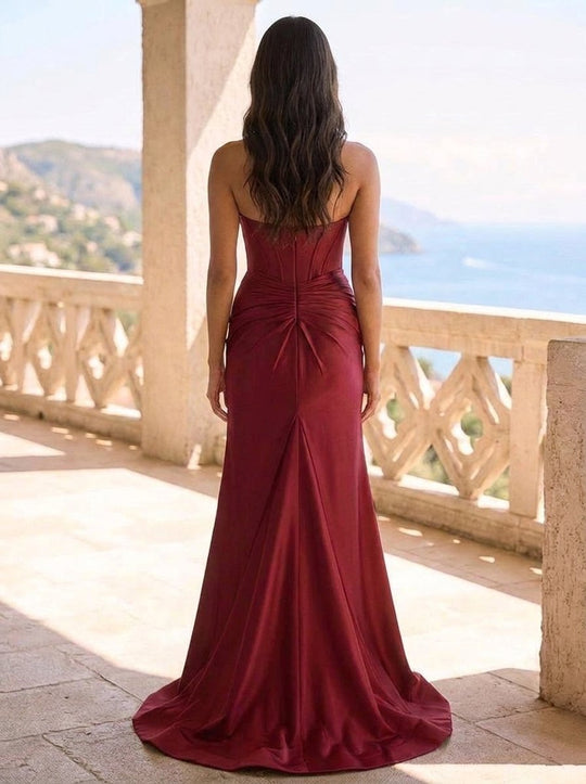 Burgundy Back