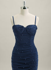 Sheath/Column Sleeveless Jersey Maxi Dress With Beading