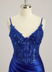Sheath/Column V-Neck Short/Mini Jersey Prom Dresses With Beading Sequins Appliques Lace