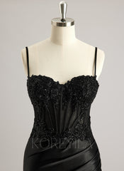 Sheath/Column Sweetheart Short/Mini Jersey Prom Dresses With Beading Sequins