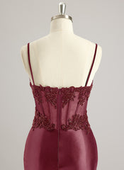 Sheath/Column Sweetheart Short/Mini Jersey Prom Dresses With Beading Sequins