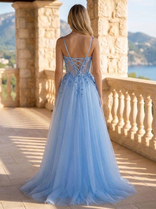 Light Blue Back