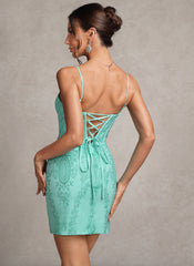Bodycon Sweetheart Short/Mini Lace Prom Dresses