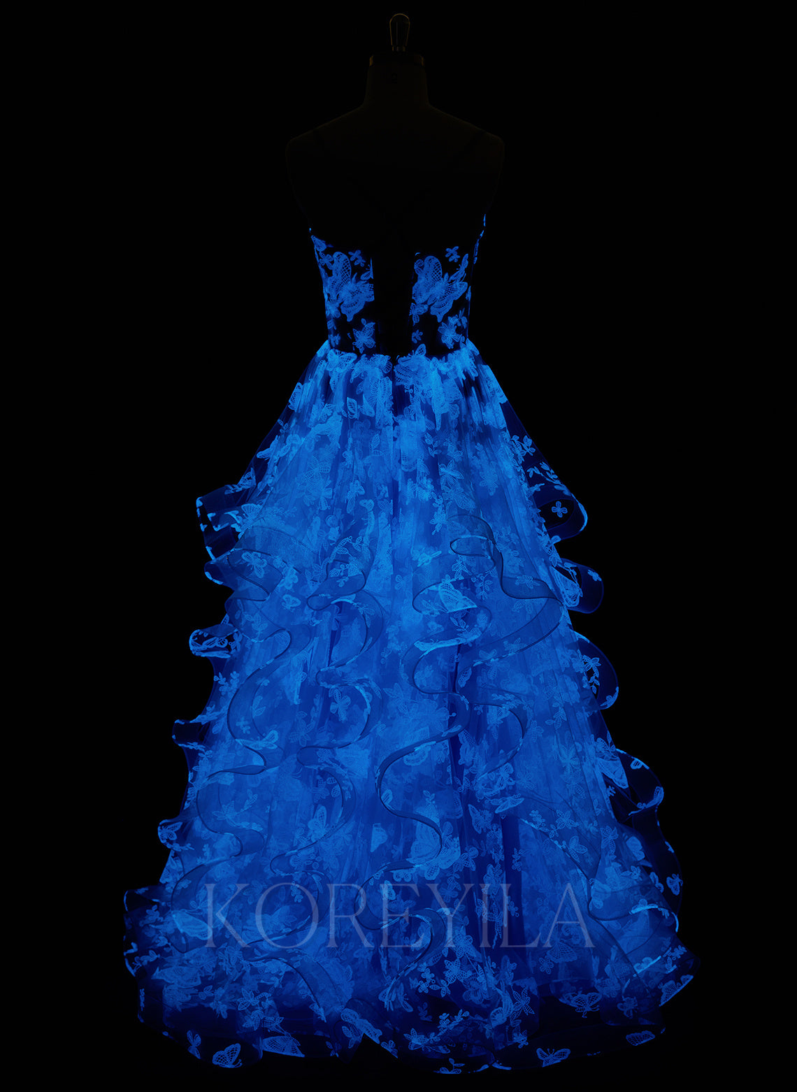Ball-Gown/Princess Sweetheart Floor-Length Lace Prom Dresses