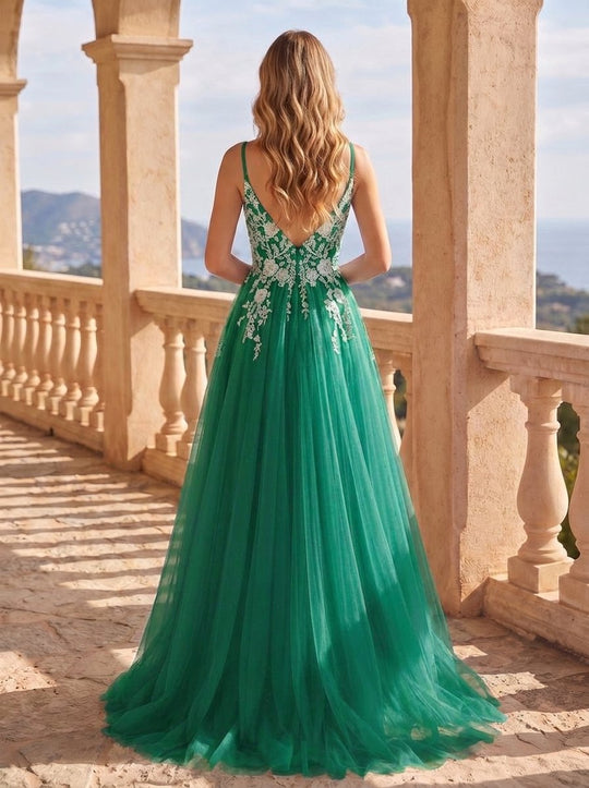 Dark Green Back
