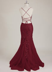 Sleeveless V-Neck Sequins Tulle Trumpet/Mermaid Maxi Dress