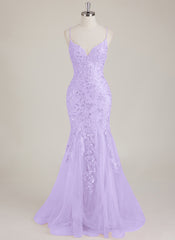 Sleeveless V-Neck Sequins Tulle Trumpet/Mermaid Maxi Dress