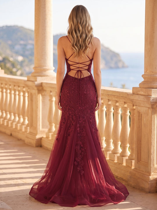 Burgundy Back