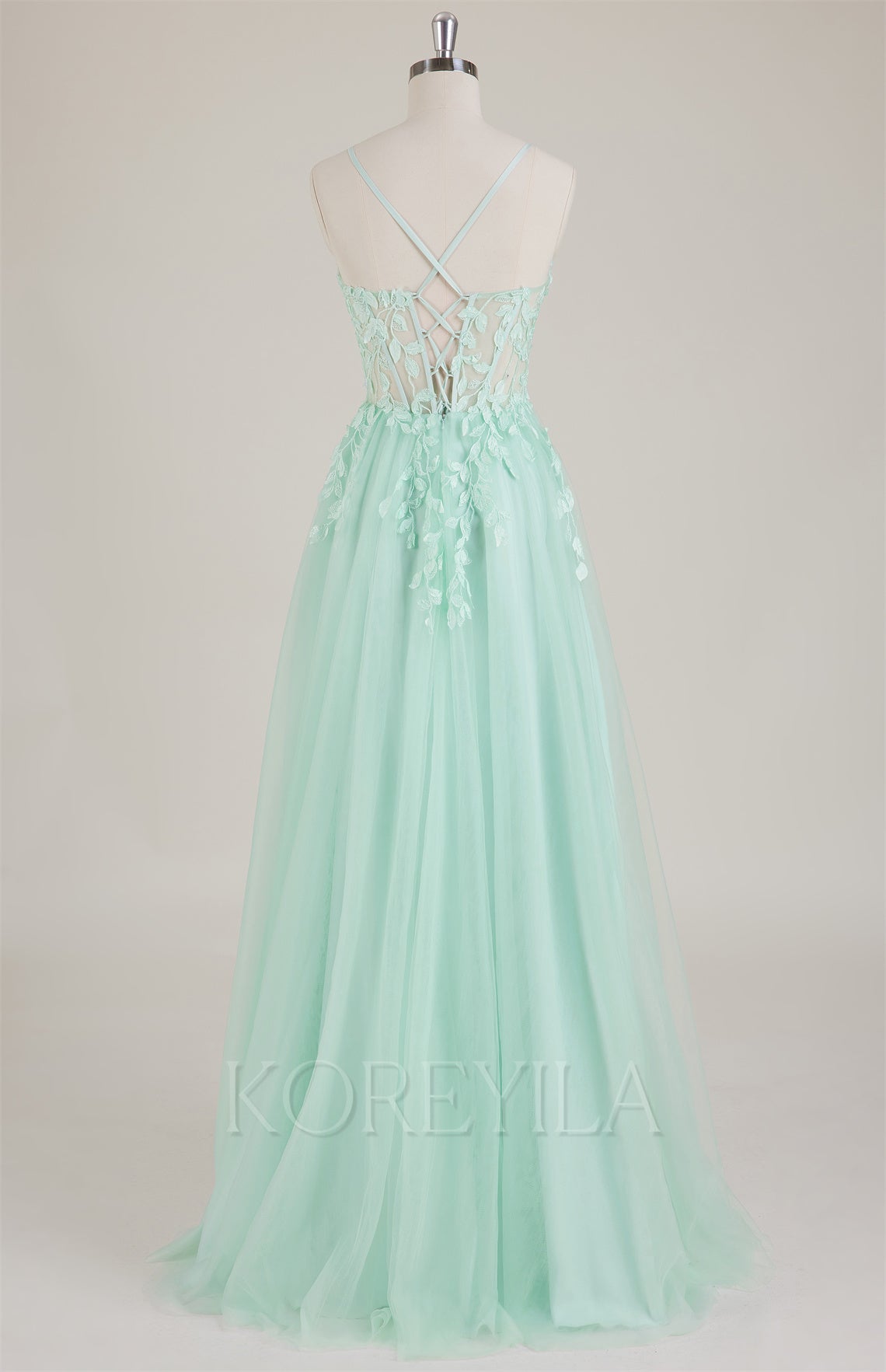 Sleeveless Sweetheart 3D Floral Tulle Trumpet/Mermaid Maxi Dress