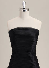 Ball-Gown/Princess Sleeveless Floor-Length Organza Prom Dress