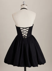 Ball-Gown/Princess Sweetheart Short Mini Dress With Rhinestone