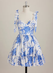 Ball-Gown/Princess Sweetheart Short Satin Mini Dress