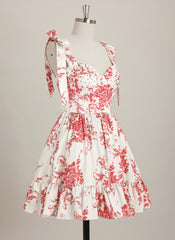 Ball-Gown/Princess Sweetheart Short Satin Mini Dress