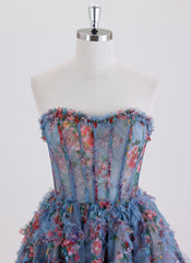 Ball-Gown/Princess Sleeveless Short Tulle Homecoming Dress With Ruffle