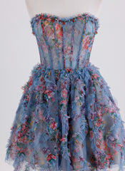 Ball-Gown/Princess Sleeveless Short Tulle Homecoming Dress With Ruffle