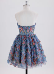Ball-Gown/Princess Sleeveless Short Tulle Homecoming Dress With Ruffle