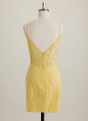 Sheath/Column Square Short Lace Mini Dress