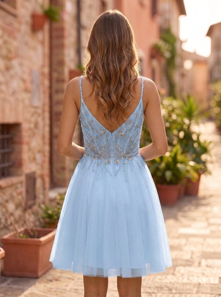 Sky Blue Back