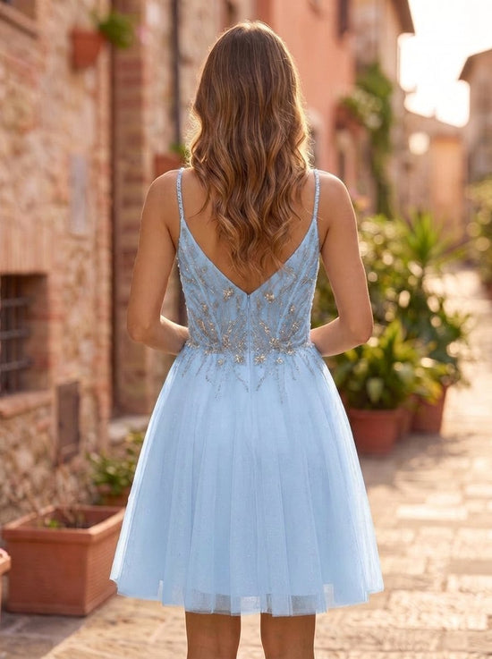 Sky Blue Back