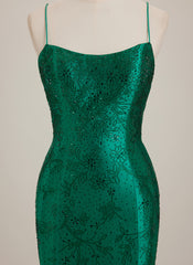 Bodycon Scoop Short Mini Dress With Rhinestone