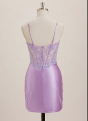 Sheath/Column Sweetheart Short Jersey Mini Dress With Sequins