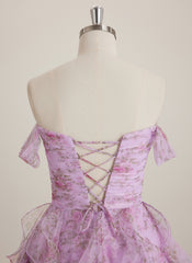 Ball-Gown/Princess Sweetheart Short Tulle Mini Dress With Cascading Ruffles Pleated