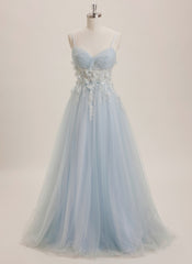 Ball-Gown/Princess V-Neck Floor-Length Jersey Maxi Dresses With Sequins 3D Floral