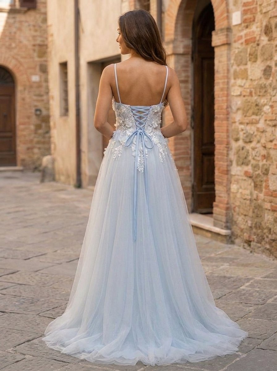 Light Blue Back