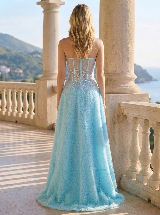 Sky Blue Back