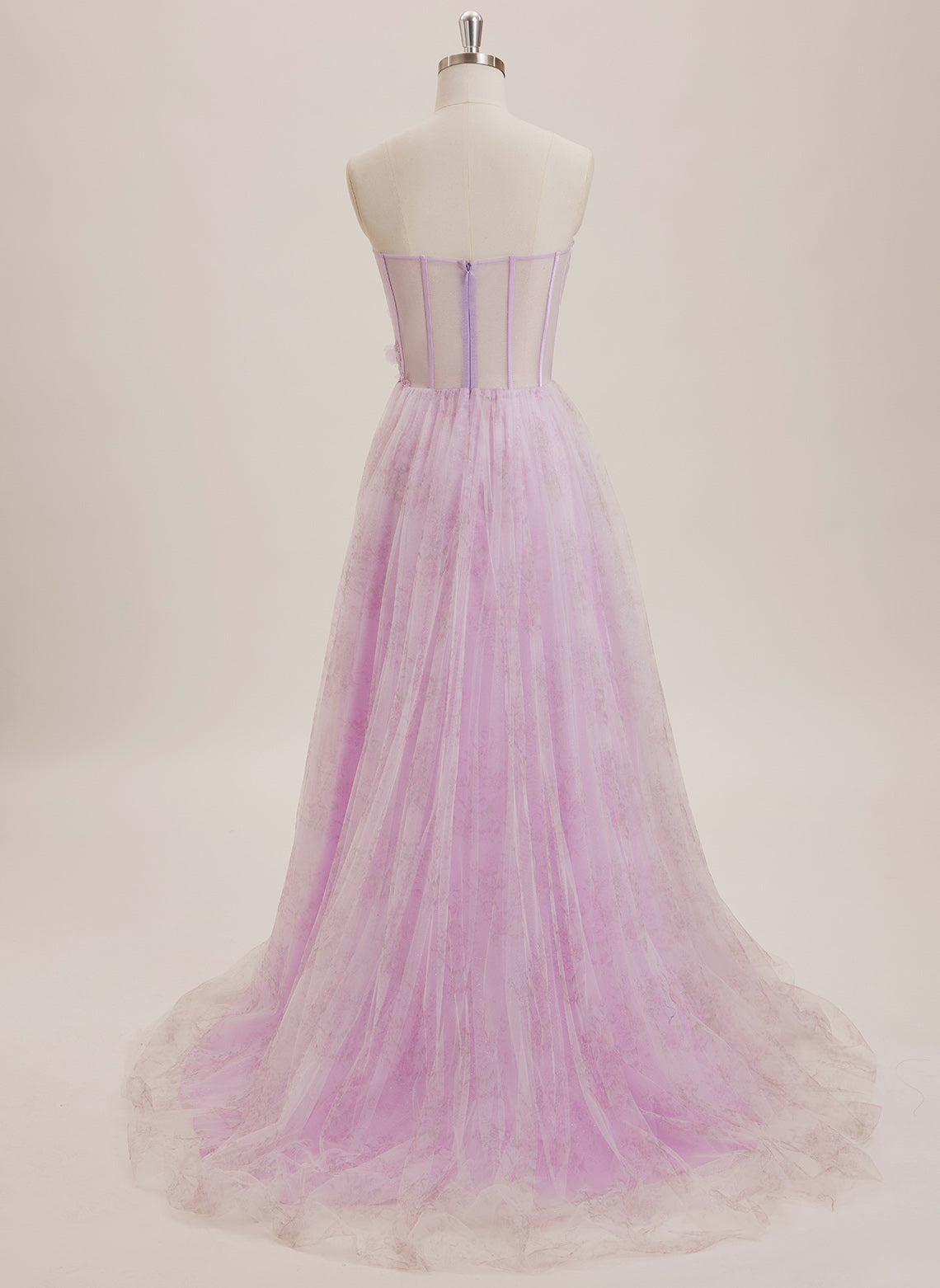 Ball-Gown/Princess Sweetheart Floor-Length Jersey Maxi Dresses With 3D Floral Sequins Appliques Lace