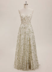 A-line Sweetheart Floor-Length Jersey Maxi Dresses