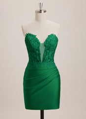 Sheath/Column V-Neck Short Jersey Mini Dress With Sequins