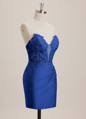 Sheath/Column V-Neck Short Jersey Mini Dress With Sequins