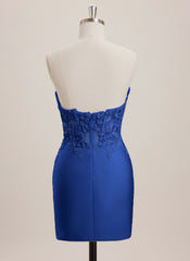 Sheath/Column V-Neck Short Jersey Mini Dress With Sequins