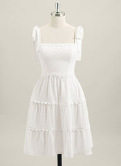 A-line Sleeveless Short Homecoming Dress