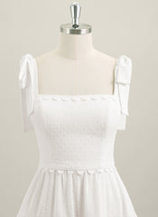 A-line Sleeveless Short Homecoming Dress